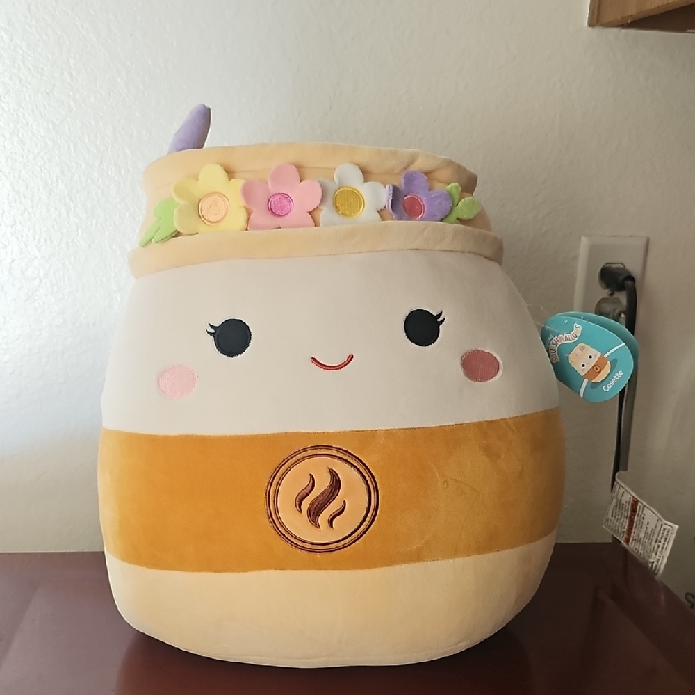 Squishmallows Cosette The Coffee NWT